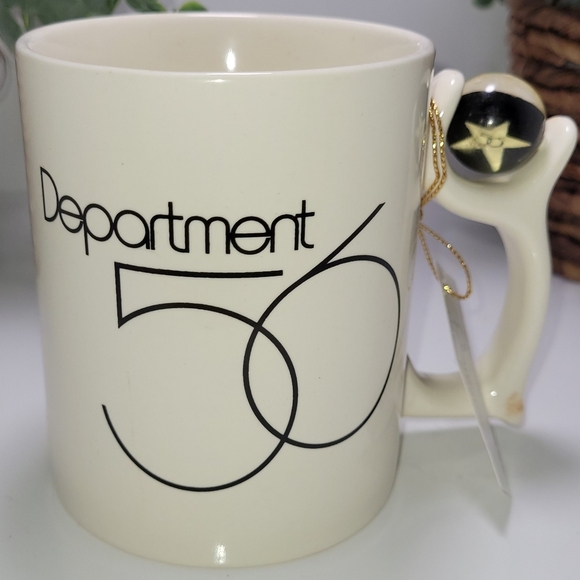 NWT's Department 56 Mug & Dept 56 Snow Babies Bisque Starry Night Ornament - Picture 2 of 6